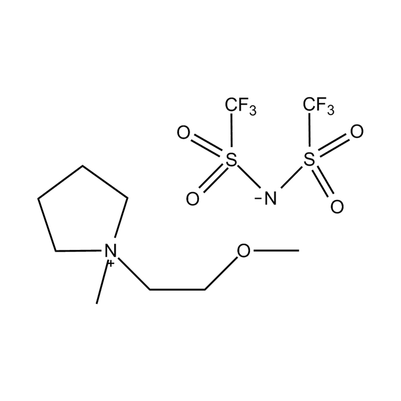 N-Metoxietil-N-Metilpirolidiniu Bis (trifluorometil) sare sulfonamidă